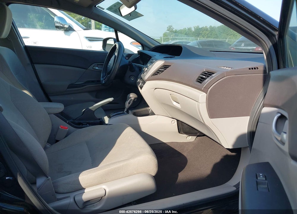 2012 HONDA CIVIC VIN: 19XFB2F53CE086032