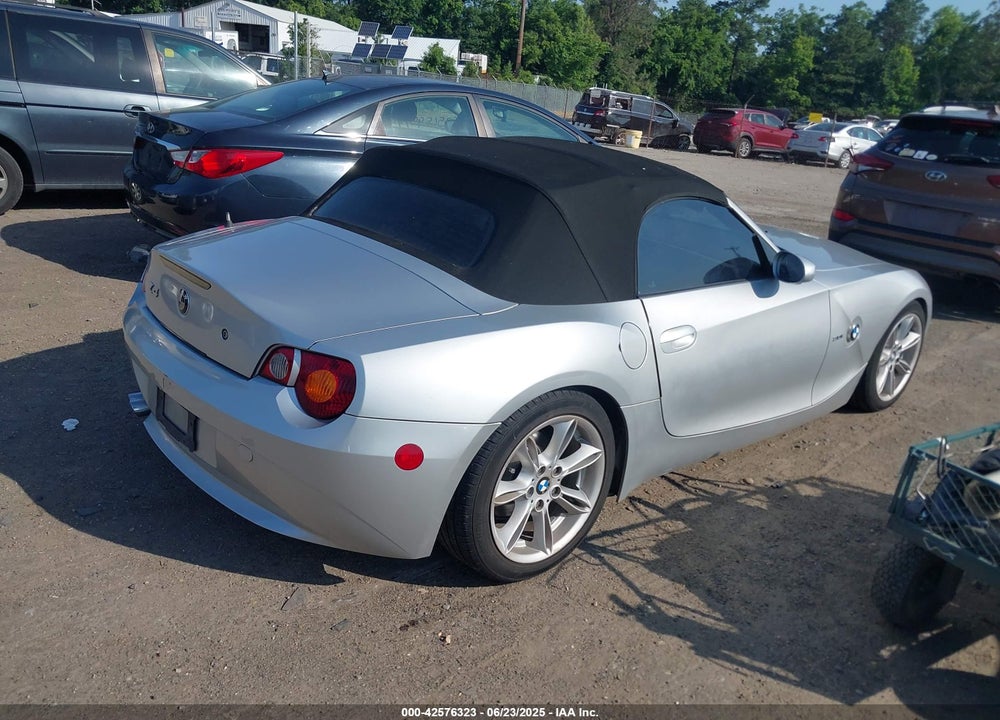 2003 BMW Z4 3.0I VIN: 4USBT53493LU03726