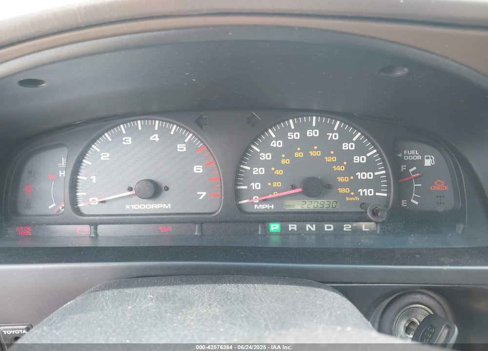 1999 TOYOTA 4RUNNER SR5 V6 VIN: JT3HN86R9X0249503