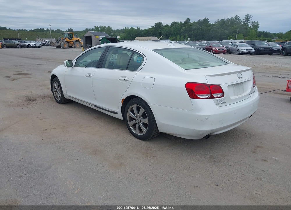 2010 LEXUS GS VIN: JTHCE1KS6A0027237