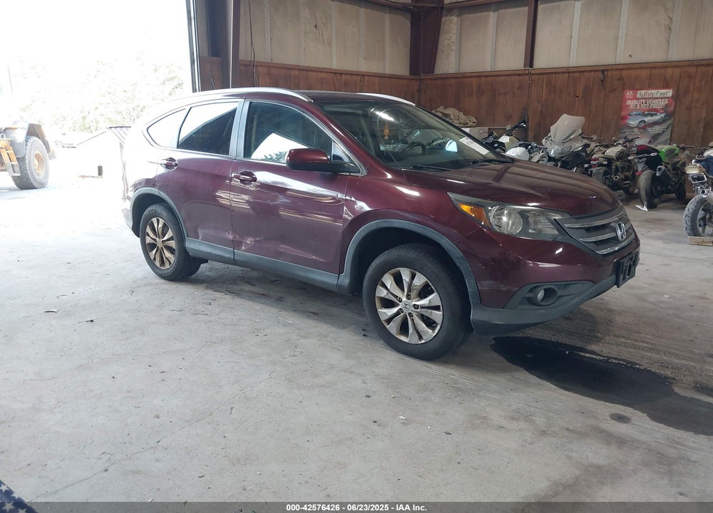 2014 HONDA CR-V EX-L VIN: 5J6RM4H75EL114452