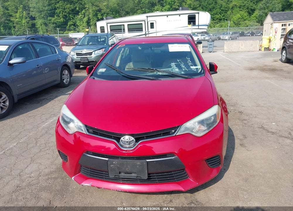 2015 TOYOTA COROLLA LE VIN: 2T1BURHE0FC380277
