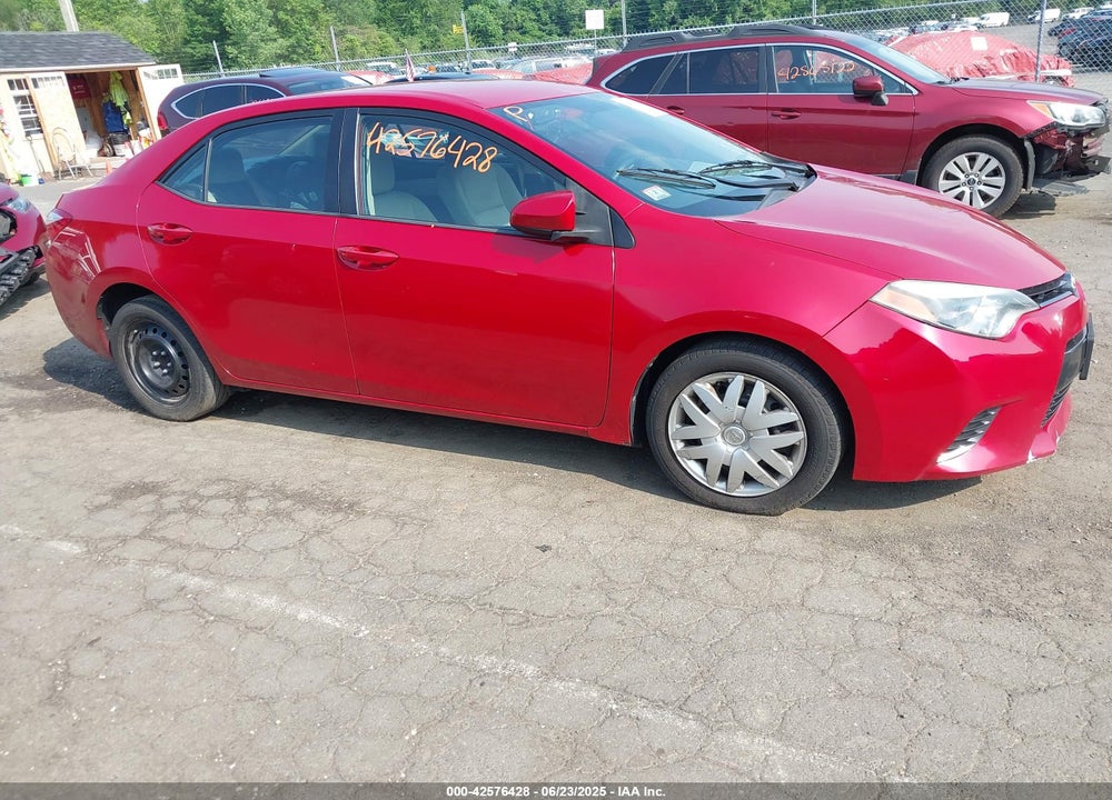 2015 TOYOTA COROLLA LE VIN: 2T1BURHE0FC380277