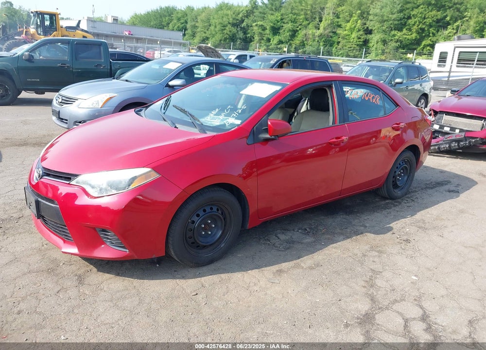 2015 TOYOTA COROLLA LE VIN: 2T1BURHE0FC380277