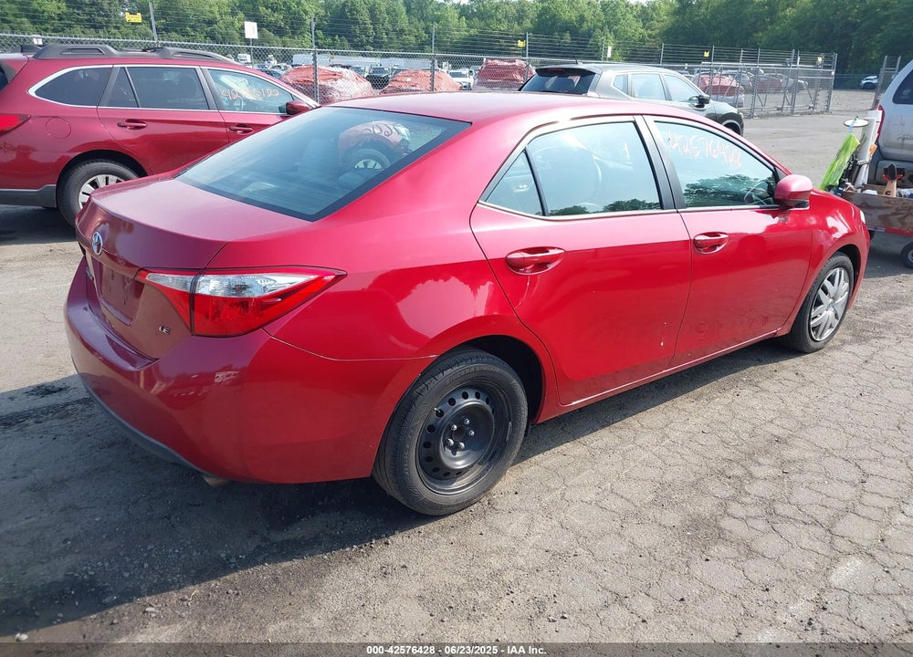 2015 TOYOTA COROLLA LE VIN: 2T1BURHE0FC380277