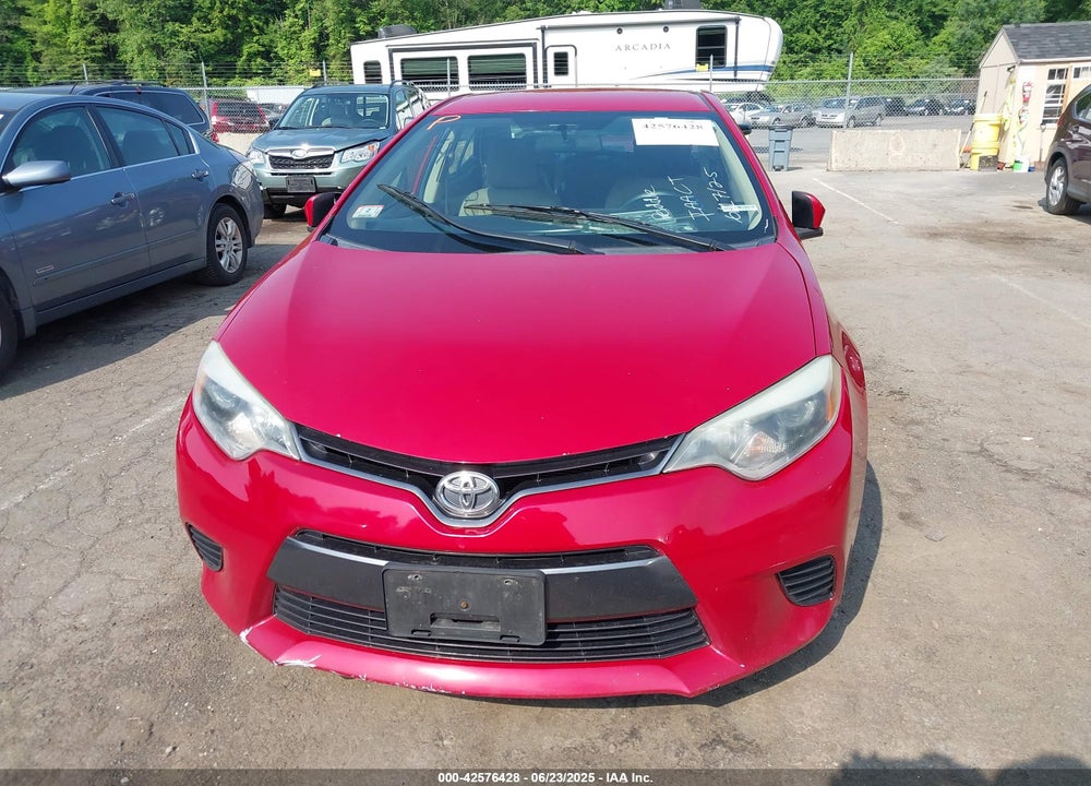 2015 TOYOTA COROLLA LE VIN: 2T1BURHE0FC380277
