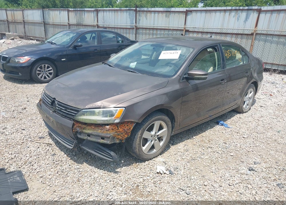 2012 VOLKSWAGEN JETTA VIN: 3VWLL7AJ3CM349740