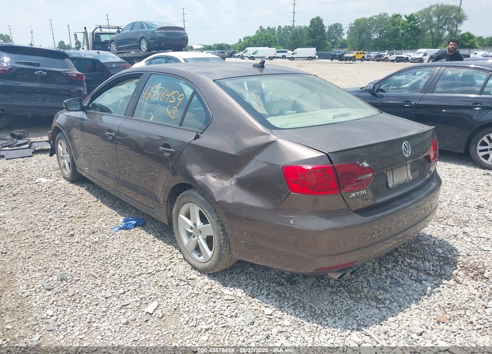 2012 VOLKSWAGEN JETTA VIN: 3VWLL7AJ3CM349740
