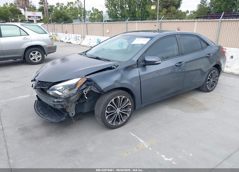2015 TOYOTA COROLLA S PLUS VIN: 5YFBURHE6FP190399