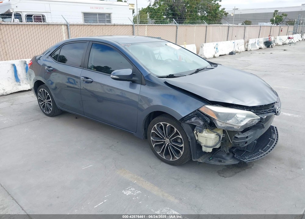 2015 TOYOTA COROLLA S PLUS VIN: 5YFBURHE6FP190399