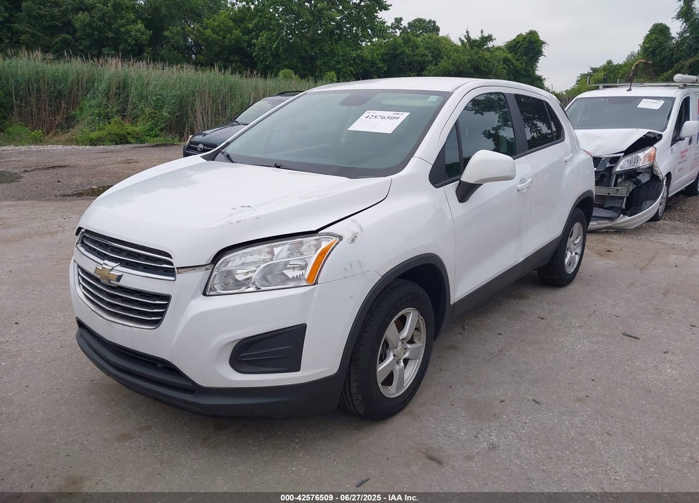 2016 CHEVROLET TRAX VIN: 3GNCJNSB9GL141255