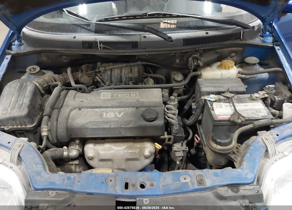 2004 CHEVROLET AVEO LS VIN: KL1TJ62674B134536