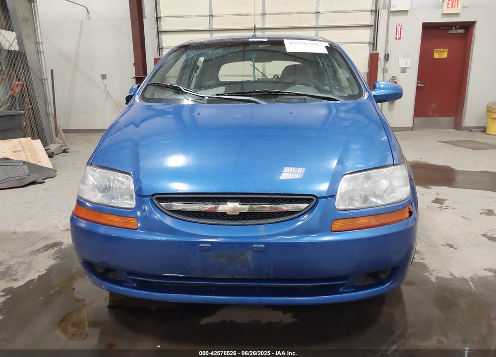 2004 CHEVROLET AVEO LS VIN: KL1TJ62674B134536