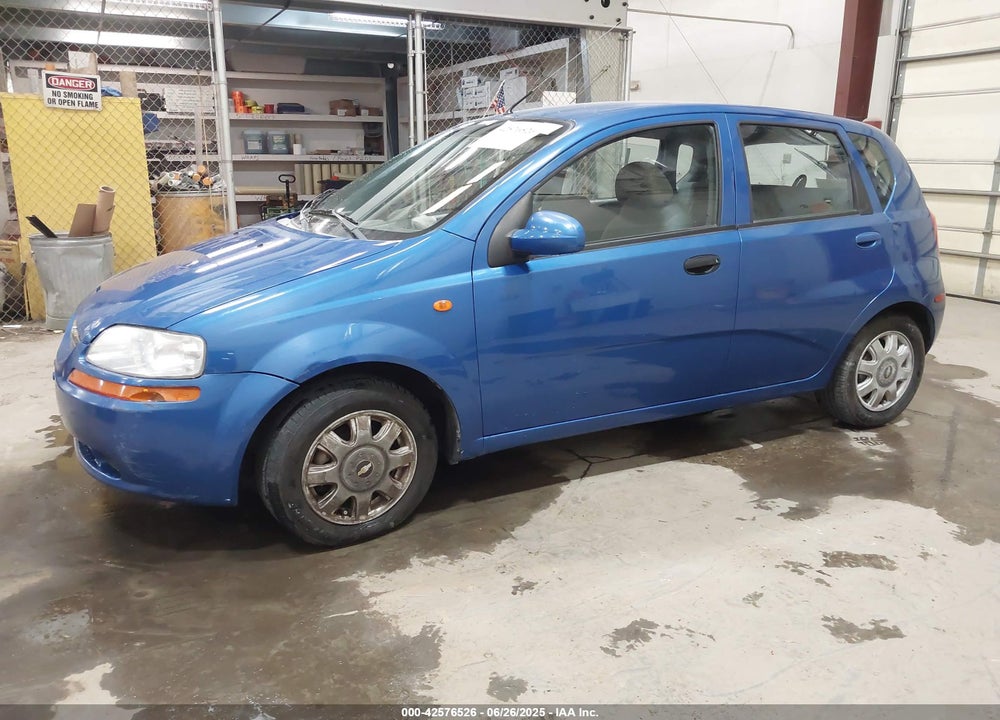 2004 CHEVROLET AVEO LS VIN: KL1TJ62674B134536