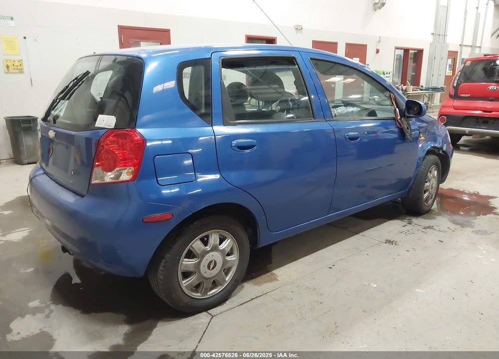 2004 CHEVROLET AVEO LS VIN: KL1TJ62674B134536