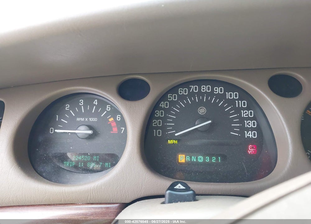 2005 BUICK LESABRE CUSTOM VIN: 1G4HP52KX5U270598