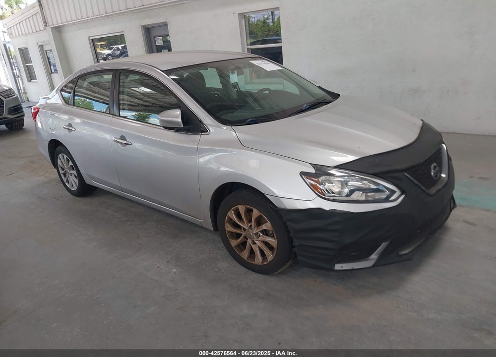 2018 NISSAN SENTRA SV VIN: 3N1AB7AP5JY225446