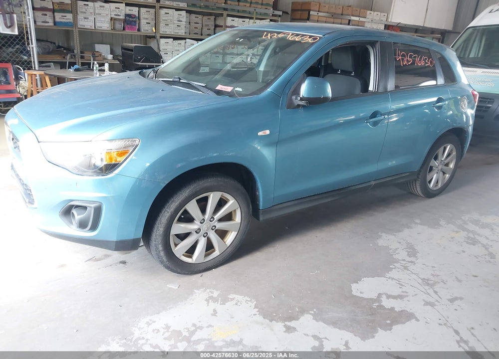 2014 MITSUBISHI OUTLANDER SPORT ES VIN: 4A4AR3AU6EE019765