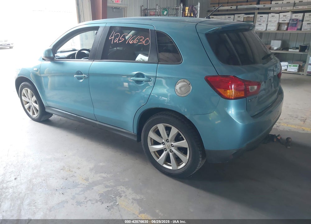 2014 MITSUBISHI OUTLANDER SPORT ES VIN: 4A4AR3AU6EE019765