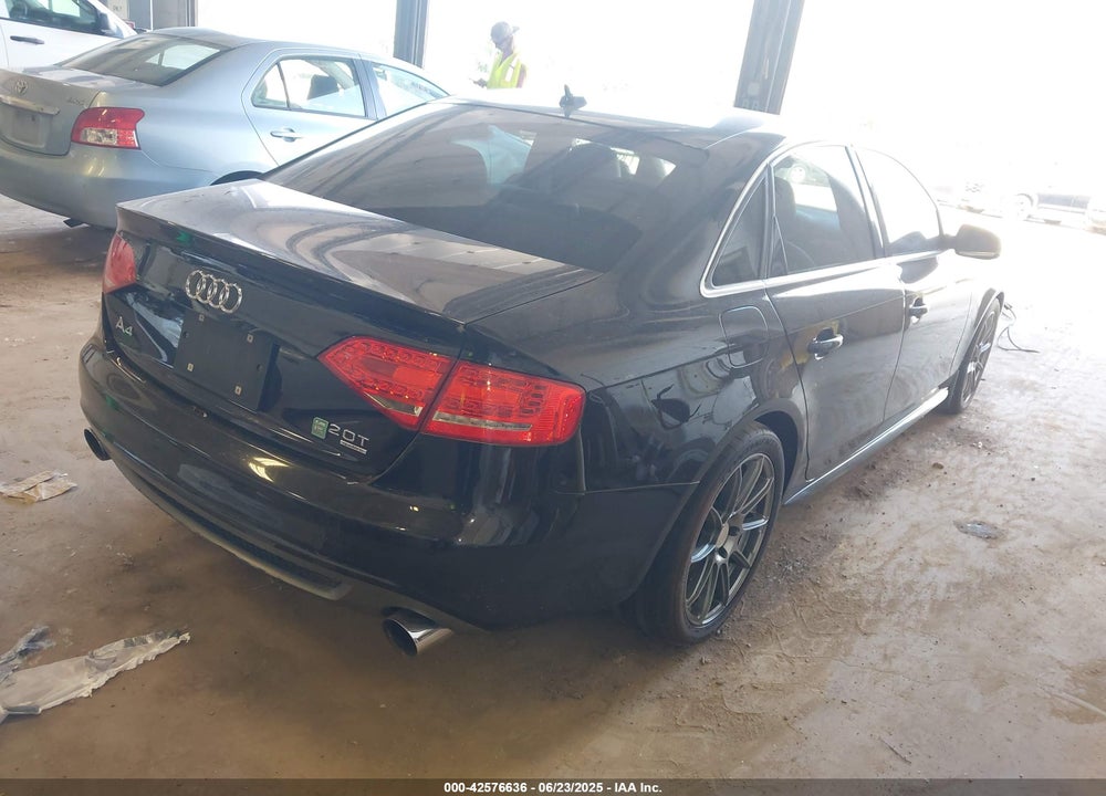 2012 AUDI A4 VIN: WAUFFAFL6CN015591