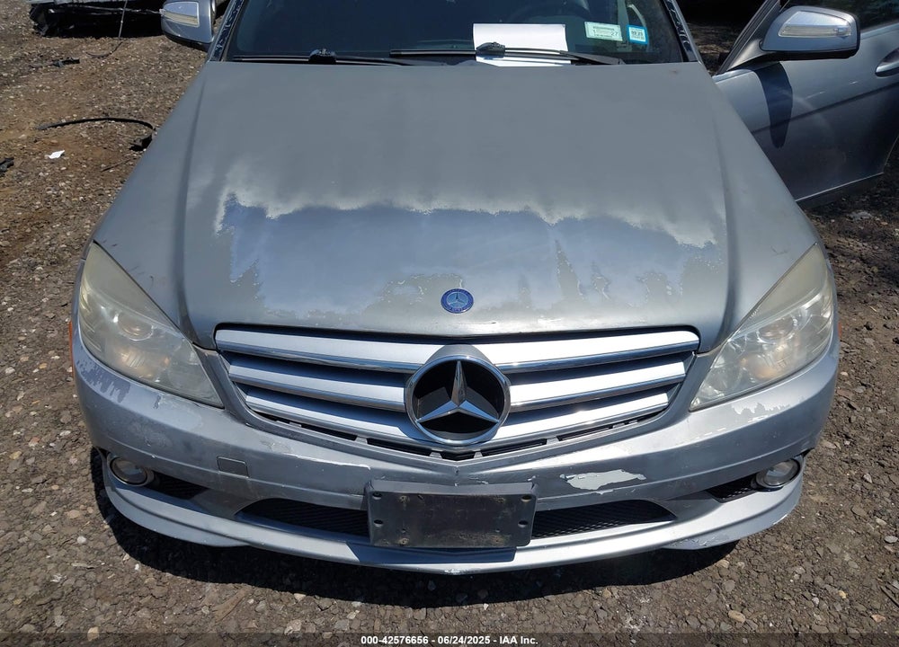2008 MERCEDES-BENZ C CLASS VIN: WDDGF81X58F175706