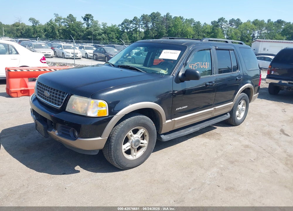 2002 FORD EXPLORER EDDIE BAUER VIN: 1FMDU74W72UA71653