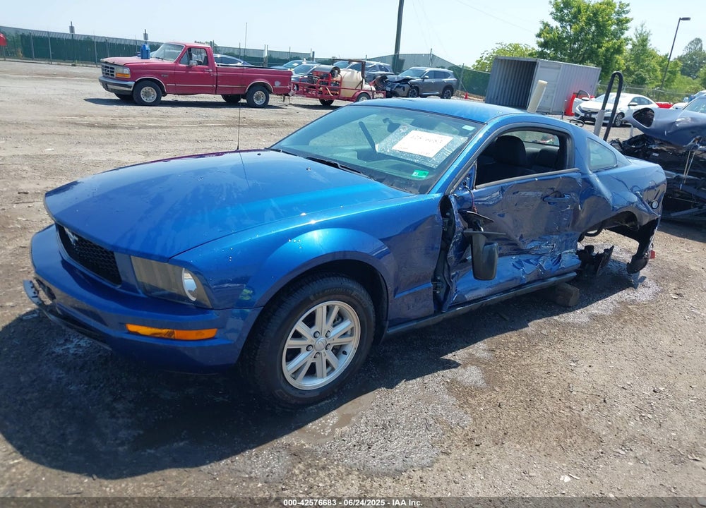 2007 FORD MUSTANG VIN: 1ZVFT80N275369254