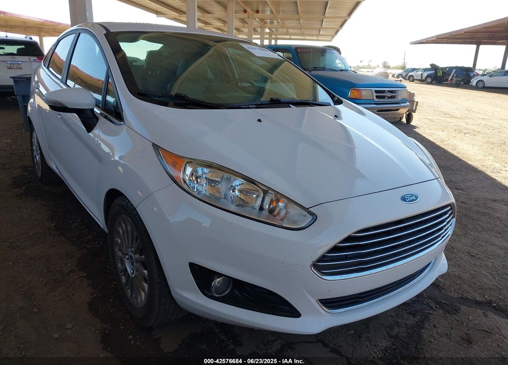 2015 FORD FIESTA TITANIUM VIN: 3FADP4CJ4FM151007