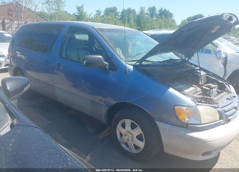 2001 TOYOTA SIENNA CE VIN: 4T3ZF19C51U399333