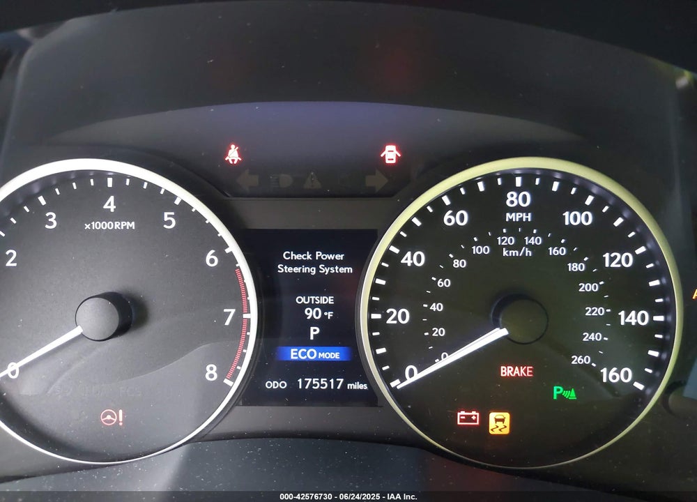 2014 LEXUS ES VIN: JTHBK1GG7E2101851