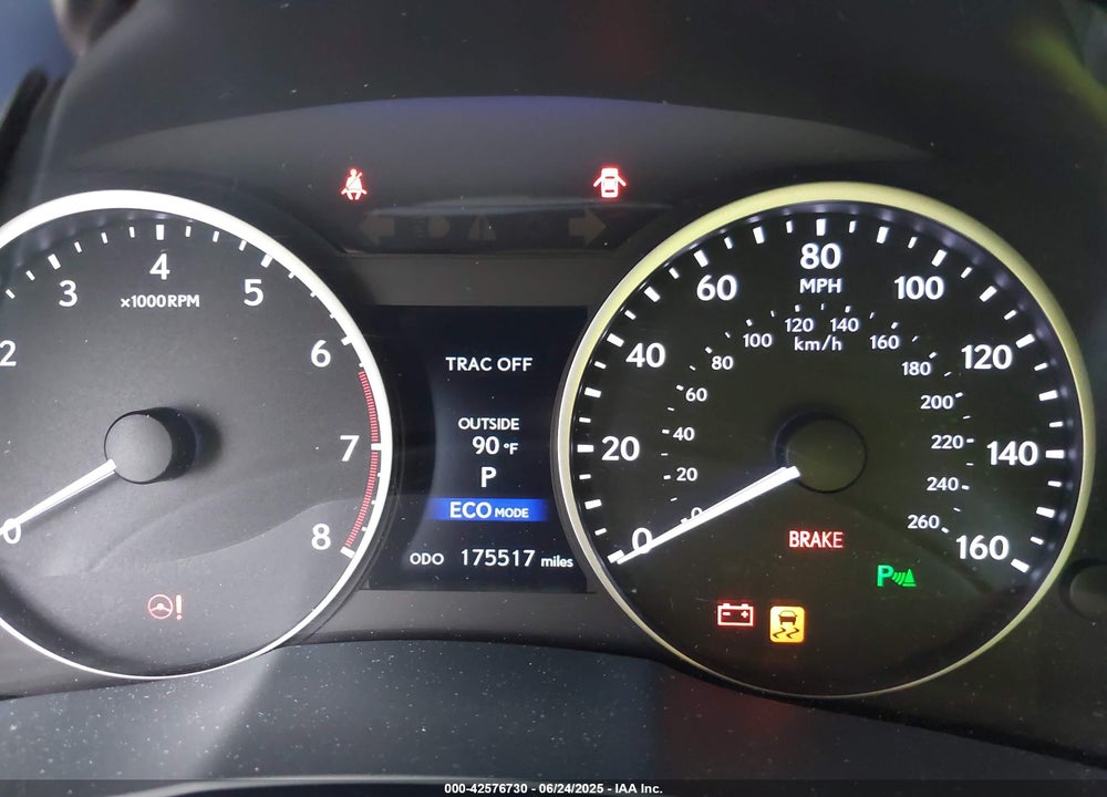 2014 LEXUS ES VIN: JTHBK1GG7E2101851