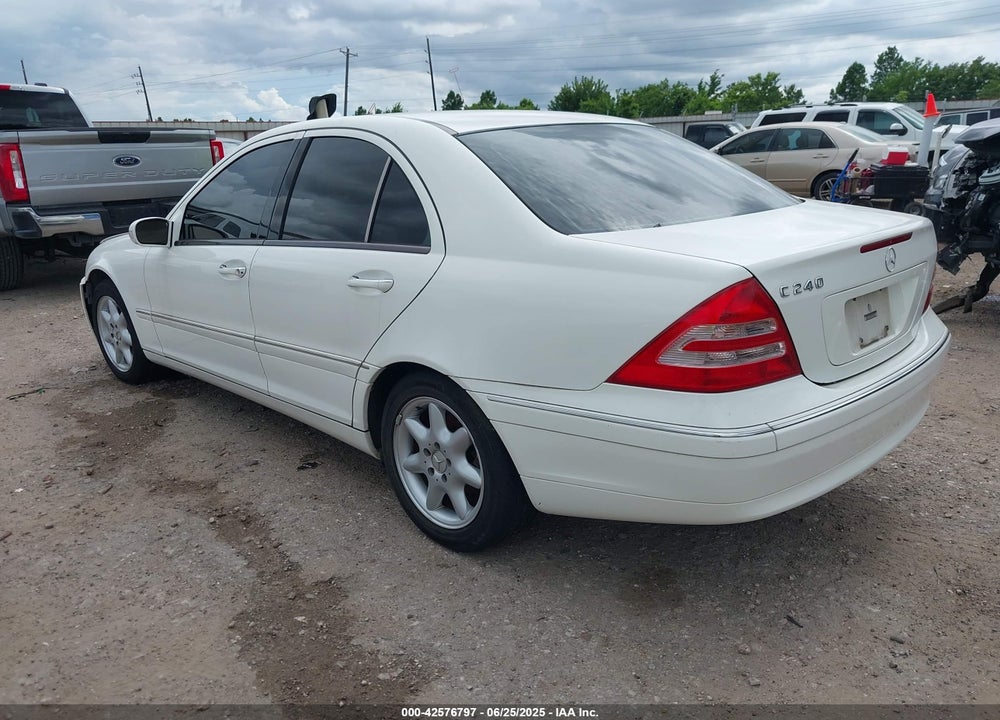 2004 MERCEDES-BENZ C 240 VIN: WDBRF61J14E016229