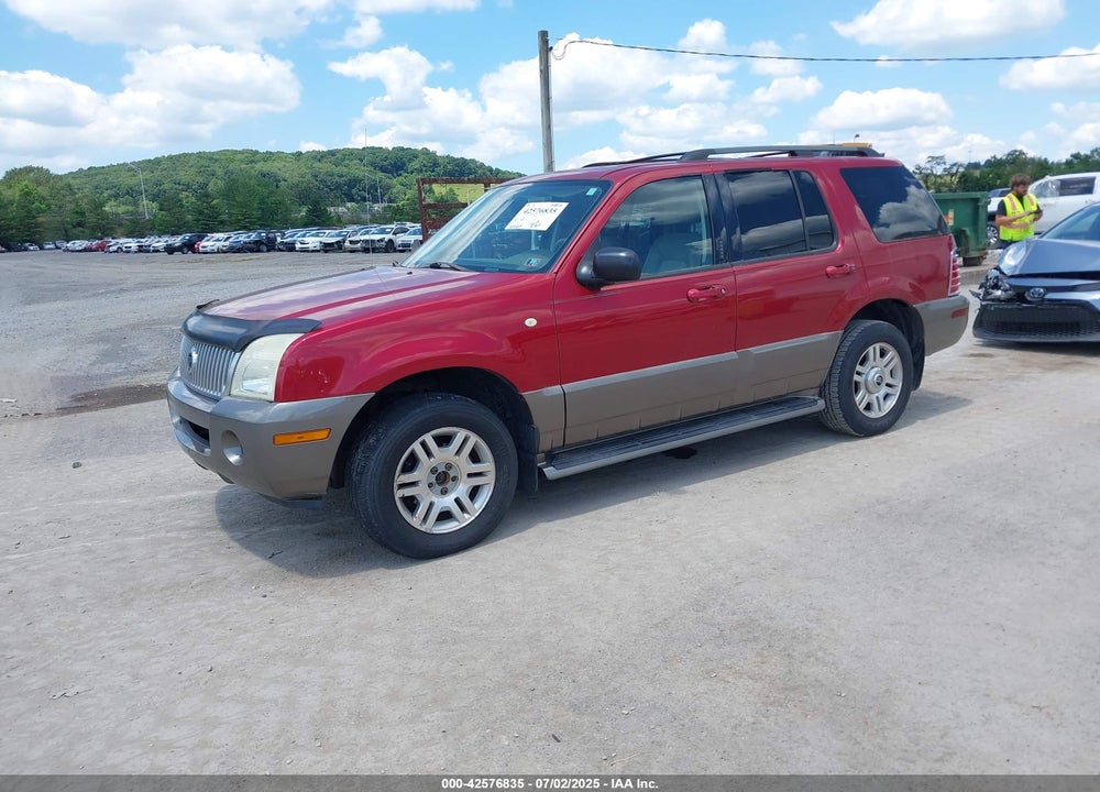 2004 MERCURY MOUNTAINEER VIN: 4M2ZU86K24UJ00614