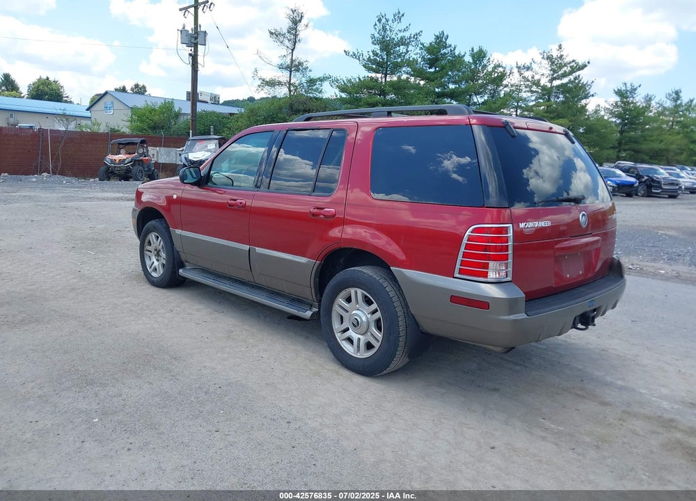 2004 MERCURY MOUNTAINEER VIN: 4M2ZU86K24UJ00614