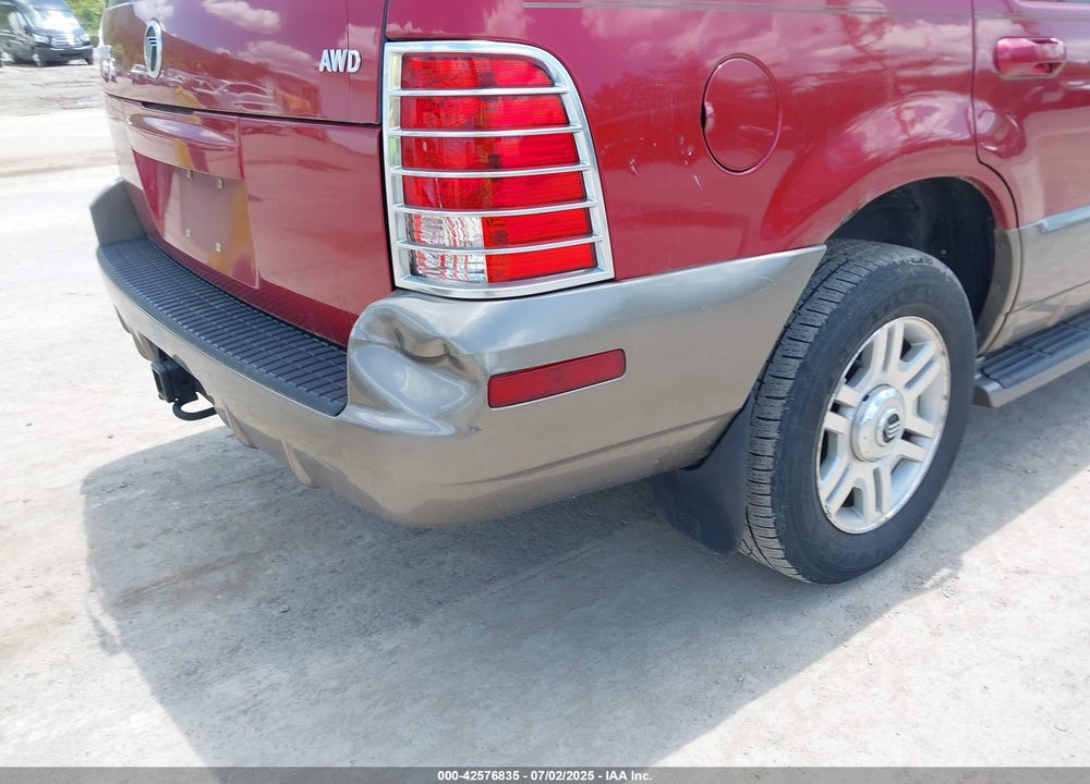 2004 MERCURY MOUNTAINEER VIN: 4M2ZU86K24UJ00614