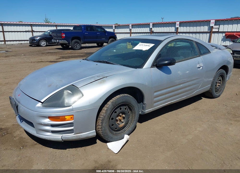 2001 MITSUBISHI ECLIPSE GS VIN: 4A3AC44G91E082676