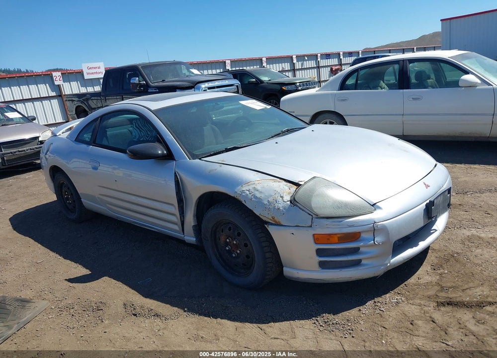 2001 MITSUBISHI ECLIPSE GS VIN: 4A3AC44G91E082676