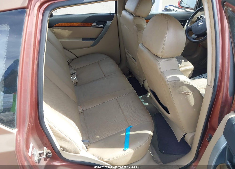 2011 CHEVROLET AVEO VIN: KL1TG6DE9BB256444