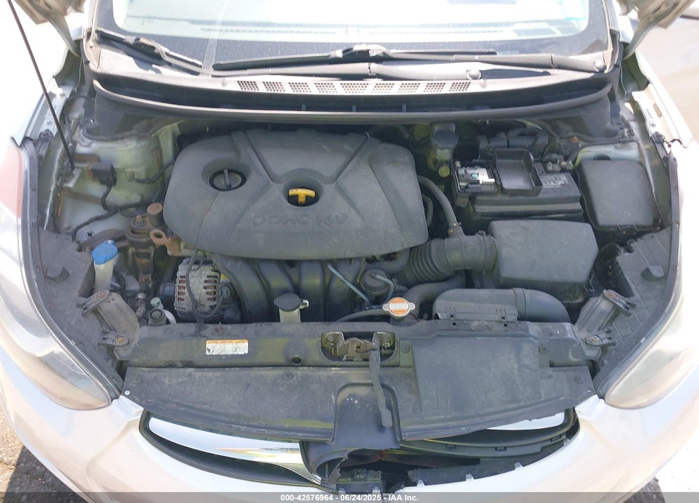 2013 HYUNDAI ELANTRA VIN: 5NPDH4AEXDH156616