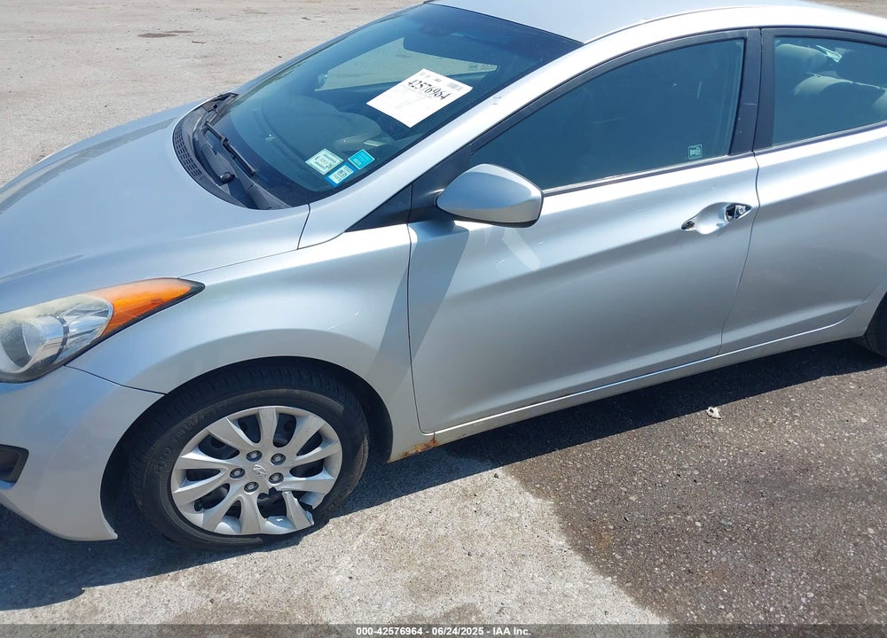 2013 HYUNDAI ELANTRA VIN: 5NPDH4AEXDH156616
