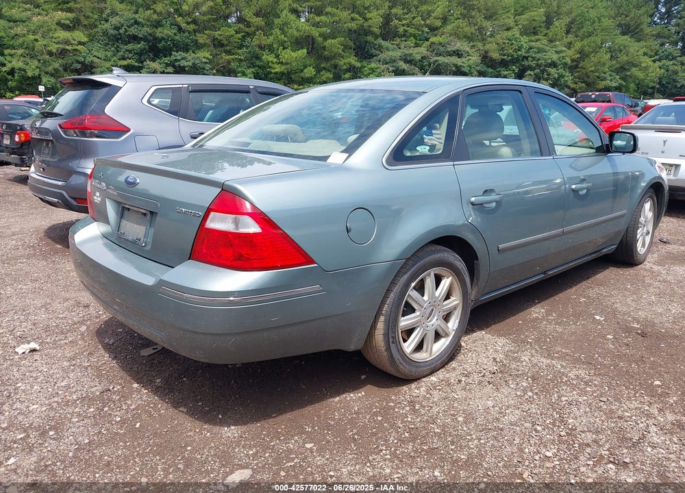 2005 FORD FIVE HUNDRED LIMITED VIN: 1FAFP25135G184101