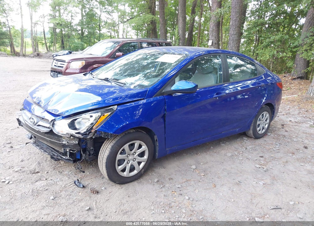 2013 HYUNDAI ACCENT VIN: KMHCT4AE9DU500111