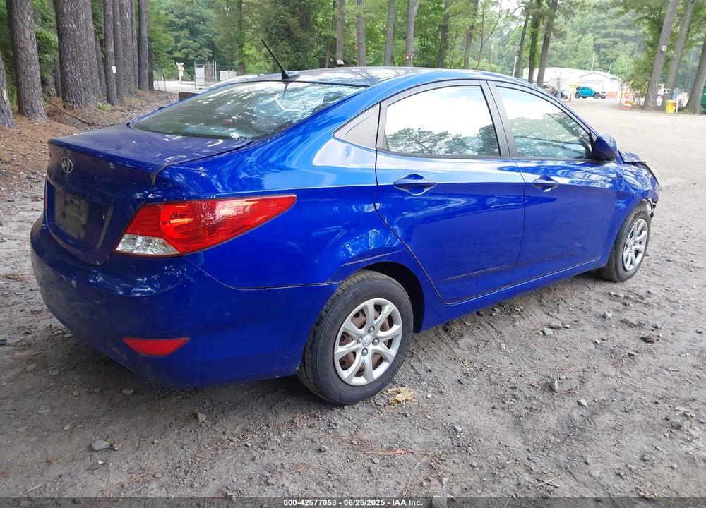 2013 HYUNDAI ACCENT VIN: KMHCT4AE9DU500111