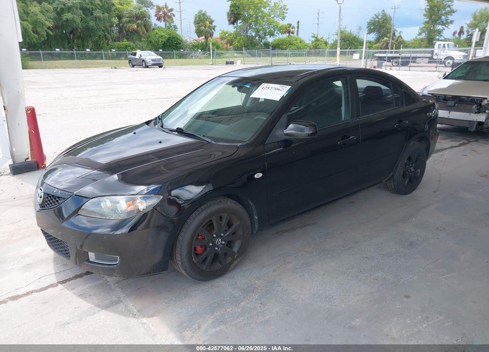 2008 MAZDA 3 VIN: JM1BK32F081849749