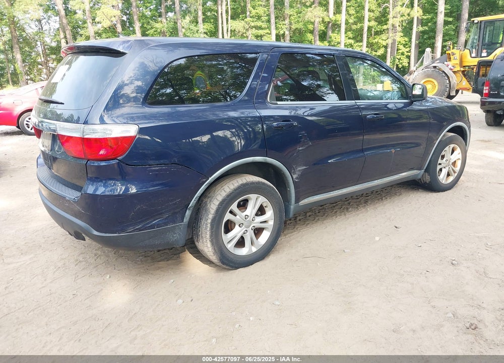 2012 DODGE DURANGO VIN: 1C4RDHAG1CC169789