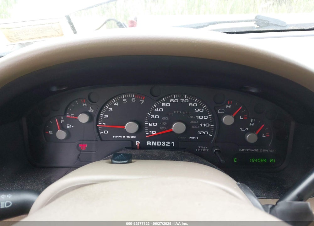 2004 FORD EXPLORER EDDIE BAUER VIN: 1FMZU74WX4ZA69262