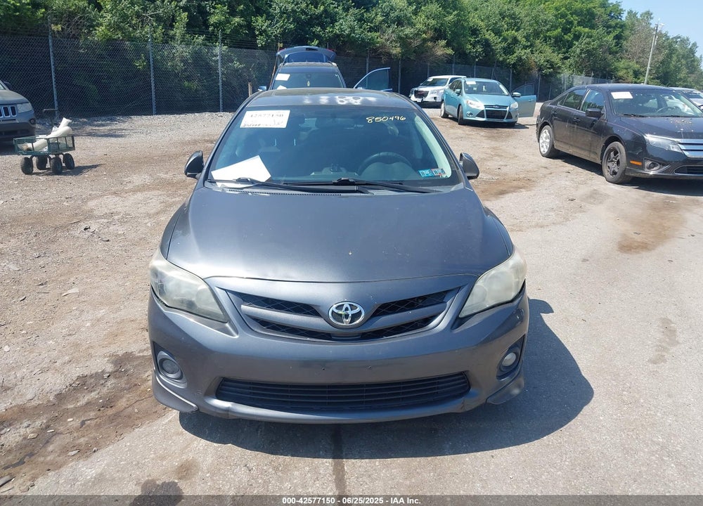 2012 TOYOTA COROLLA VIN: 2T1BU4EE3CC850496