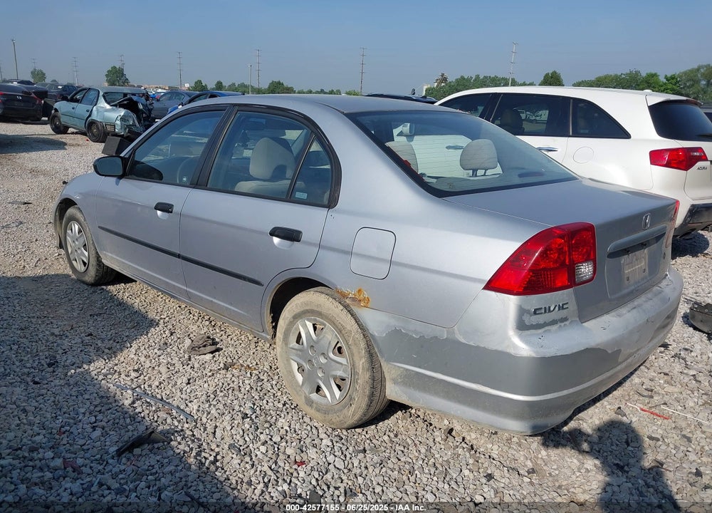2005 HONDA CIVIC VP VIN: 1HGES163X5L027057