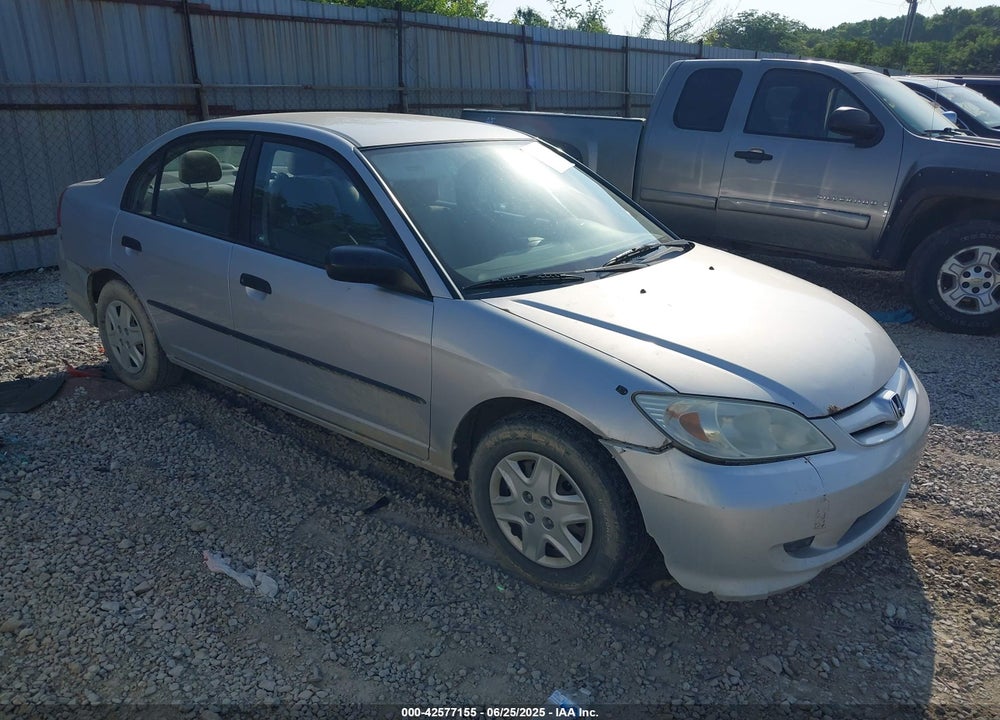 2005 HONDA CIVIC VP VIN: 1HGES163X5L027057