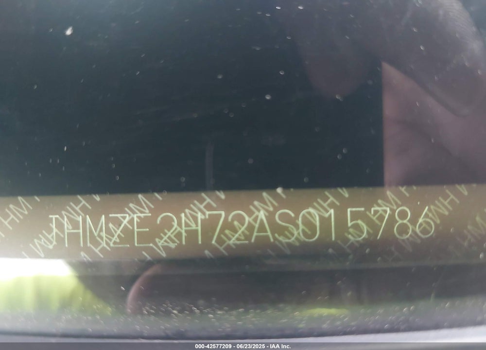 2010 HONDA INSIGHT VIN: JHMZE2H72AS015786